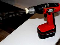 Silverware Whisk Adapter for Drill by dezbot