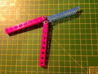 Butterfly Comb (Fun, Functional, Aggressive) by idolcrasher