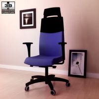 IKEA VOLMAR Swivel chair - 3D Model.