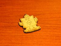 RoboBrrd Token - Hat! by RobotGrrl