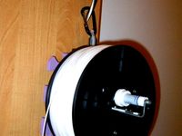 Filament spool holder from a used whiteboard marker by devlab