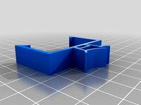 Desk Leg Cable Clip by Leary