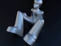 Gree sitting, with face by ninjinx