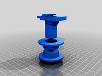 UpMini Filement Holder for the new Spools by johnnyfp