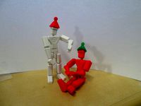 Winter MakerBot Man by MakerBot