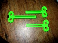 Toothpaste Tube Key Longer and Shorter by Belfry