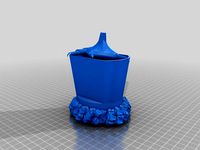 Claw Toothbrush Holder by tomatohead