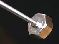 The closed nut - a counter weight foot by Ablapo