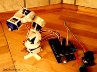 Micro Robot arm (9g Micro Servo) see video by bentommye