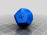 Dice - Dodecahedron (12 faces) by mattheus