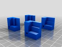 Parametric Heatbed Bracket by docmooney