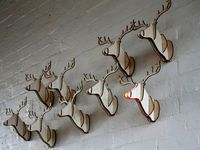 Mounted Deer / Reindeer Head  by phenoptix