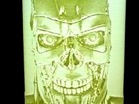Terminator lithophane by 3Dprintergear