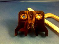 Grooved Replicator Extruder Bracket by cymon