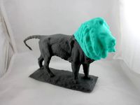 AIC Lion w. Screw Threaded Head by tomburtonwood