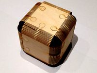 Lasercut Cube by jjb