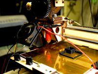 Clip-on Printrbot 40-mm Fan Mount another version by LineKernel
