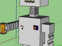 Robby the Robot by sylviagonzo