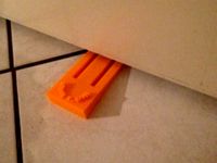 Travel Safety & Security Personalized Hoteldoor Wedge by 3daybreaker