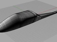 UAV fuselage 3D Printed in Nylon for Lightweight and Strength by Taulman