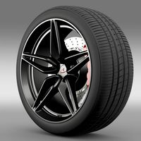 Mclaren 570S coupe wheel 2015