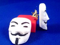 Guy Fawkes pin by cymon