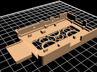 Raspberry Pi case with mem card shield by kyyberi