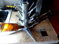 Bottle drying rack by xrattiracer