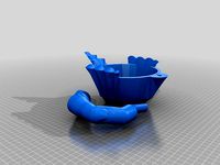 Swan Planter #2 by tomatohead