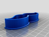 Movember Mo Cookie Cutter by MikeDX