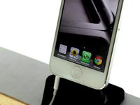 iphone5 Dock, screw down & headphone compatible by studio-napkin