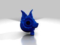 Demon Dog (face) by MorganJones