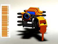 Hexapod Robot printable +/-400x450mm by mano1979