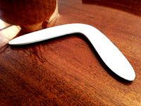 BilbyCNC Printober 2012 Aussie Boomerang by mar-x