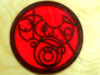 Gallifreyan Name Coin by IWorkInPixels
