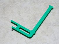 Ping Pong Net Holder by maurerpe