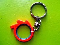 Blender logo keychain by macouno
