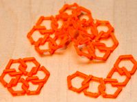 Snowflake, a hexagon chain mail by Ablapo