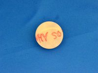 The Dark Knight Ping Pong Ball by SazzyT