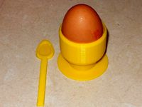 Egg Cup and Spoon by markthorpe