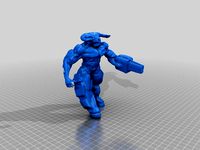 DooM Cyberdemon sculpt by elgambitero