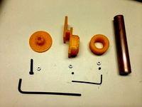 Parametric Spool Holder for Replicator by clothbot