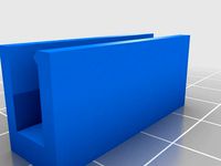 Replicator build platform limit adjustment clip by jessed