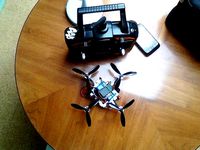 No-Screw Micro-Quadrocopter ~14-16cm by Schorhr