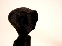 Creepy Sitting Blu by macouno