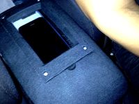 iPhone 5 Armrest Dock for Scion TC by tmatos