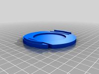 Canon 77mm lens cap by YourBunnyWrote