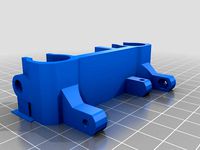 Rostock Modded Parts - Carriage, Platform (for Ball Links); Belt Spreader; Corner Support by piit79