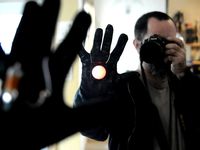 Palm light with BlinkM (think Tony Stark) by sirmakesalot