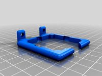 Rounded 40mm Fan Mount for NEMA 17 by Georgewchilds